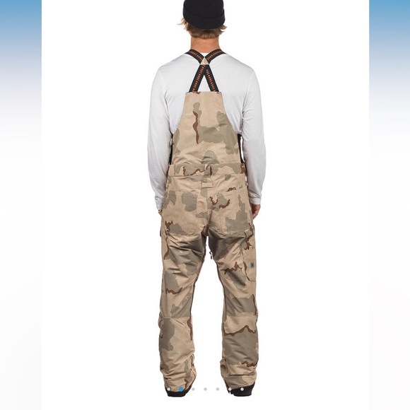 🔥 DC 15K PLATOON BIB SNOW PANT FOR MEN CAMO PRINT NWT 🔥 - Picture 15 of 15